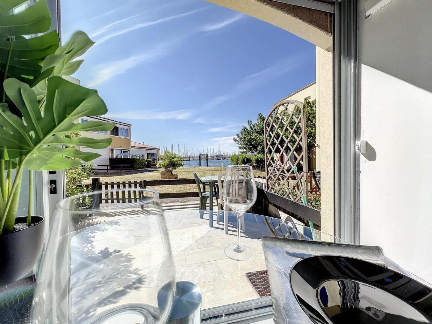Studio Prestige Avec Terrasse, Ile Des Pecheurs, Vue Port Agde Exteriér fotografie