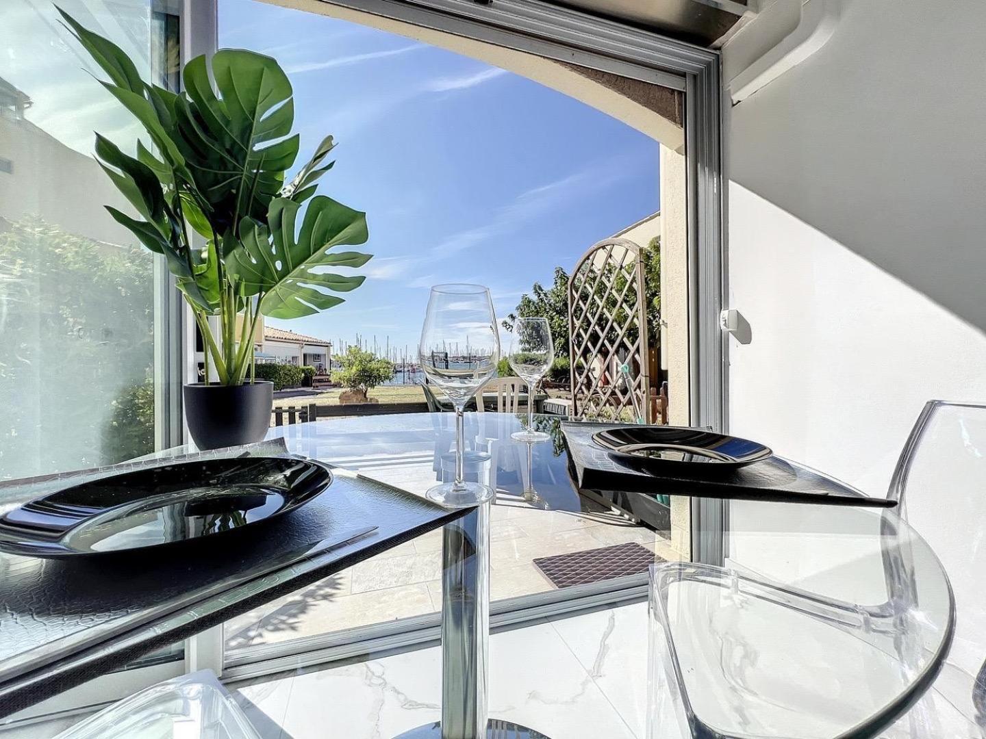 Studio Prestige Avec Terrasse, Ile Des Pecheurs, Vue Port Agde Exteriér fotografie