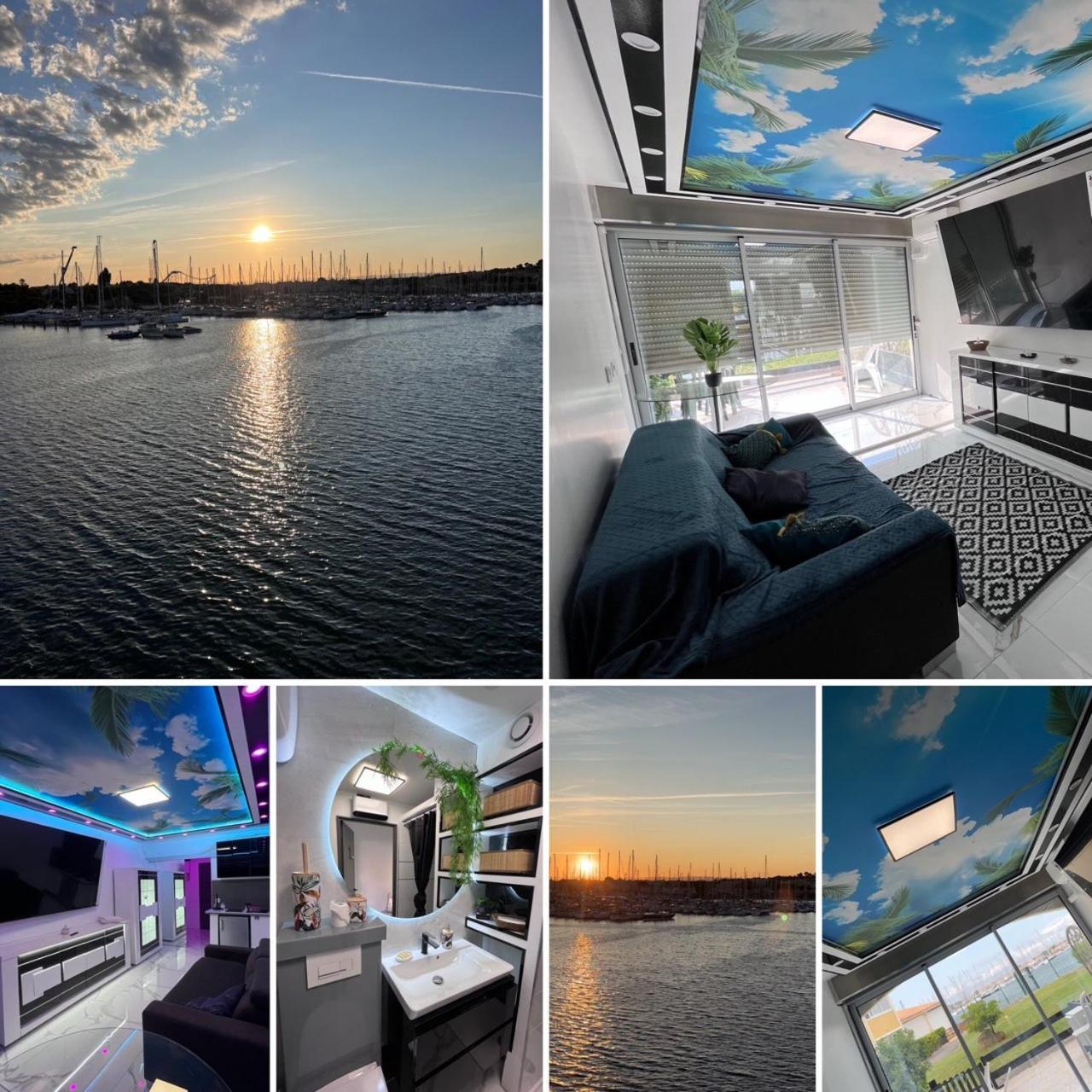 Studio Prestige Avec Terrasse, Ile Des Pecheurs, Vue Port Agde Exteriér fotografie